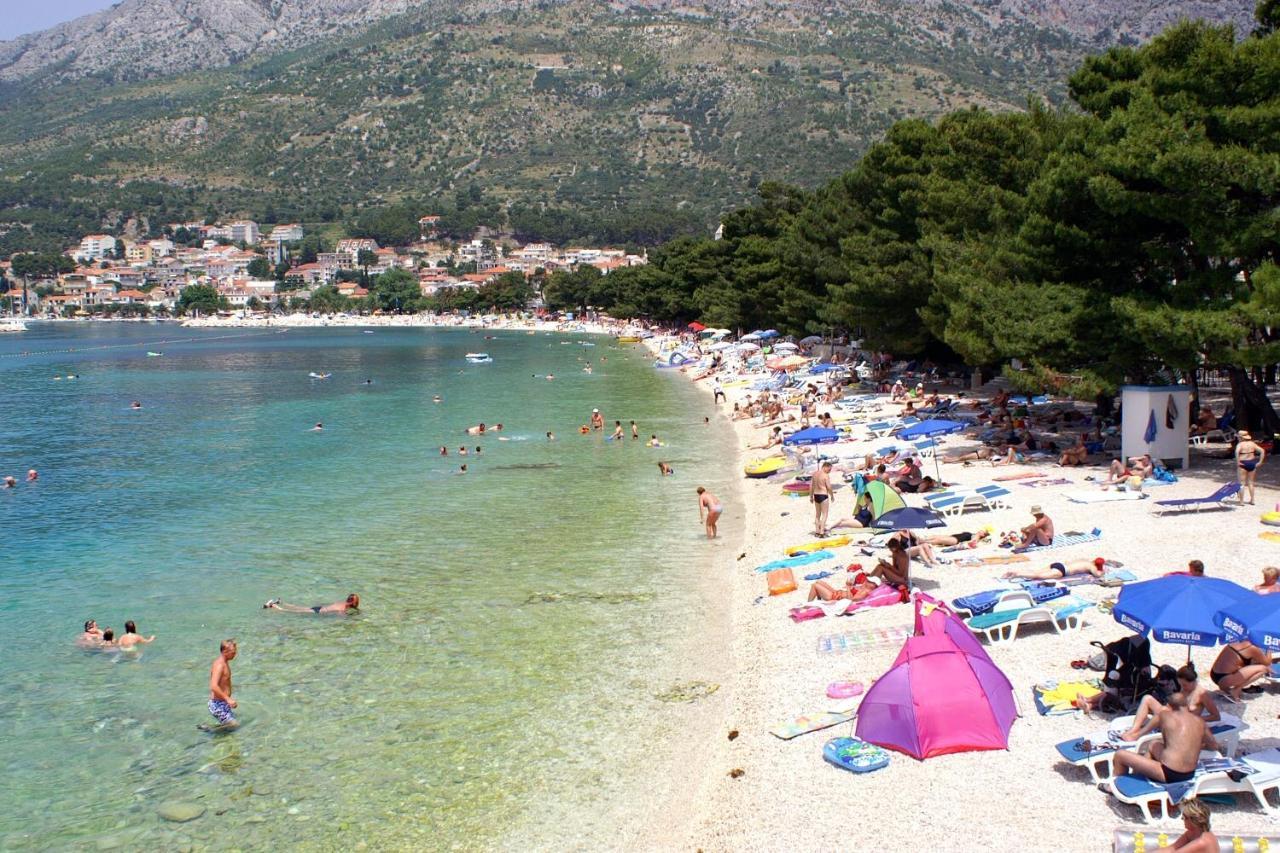 Family friendly apartments with a swimming pool Baska Voda, Makarska - 12442 Exteriör bild