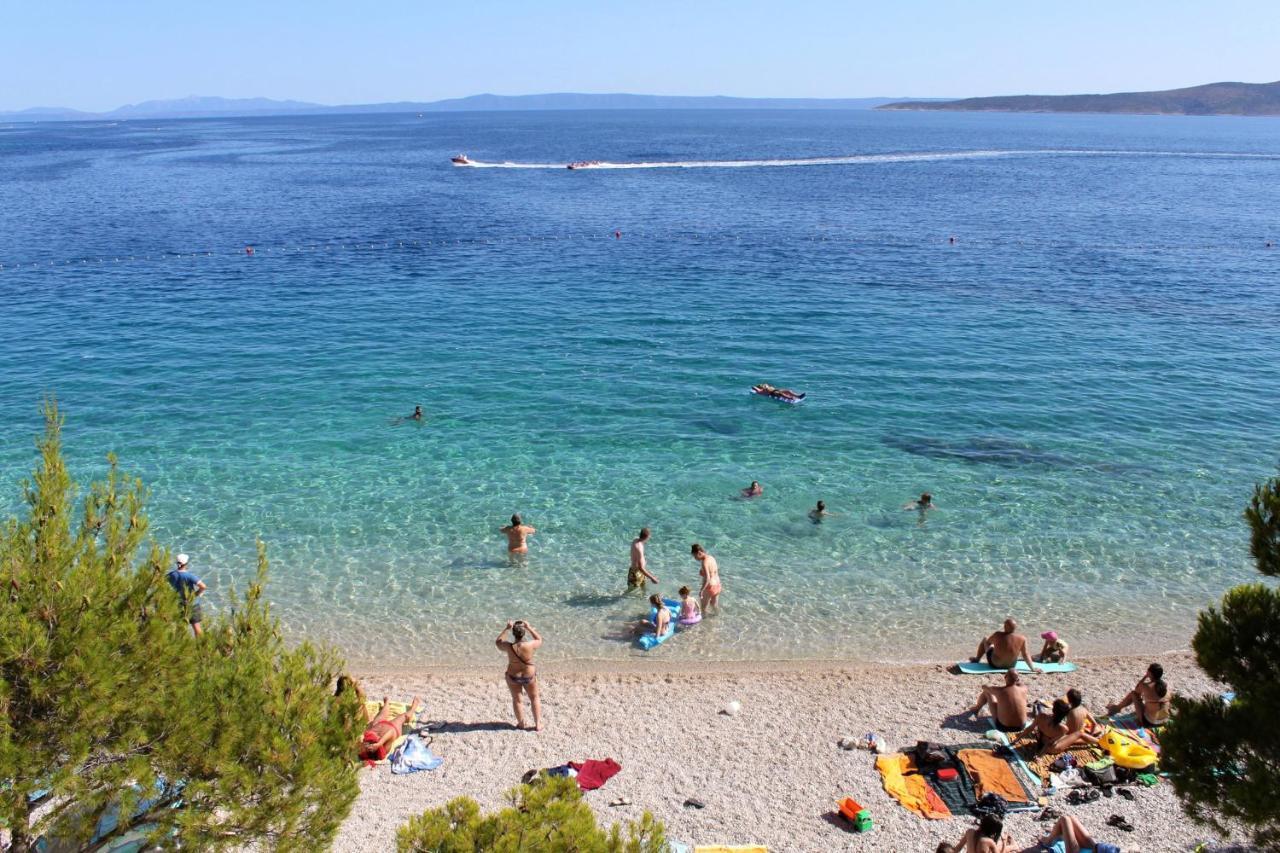 Family friendly apartments with a swimming pool Baska Voda, Makarska - 12442 Exteriör bild