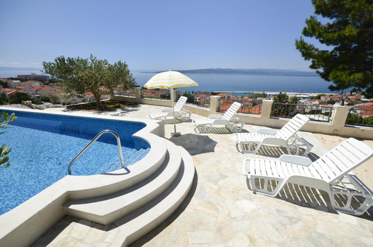 Family friendly apartments with a swimming pool Baska Voda, Makarska - 12442 Exteriör bild